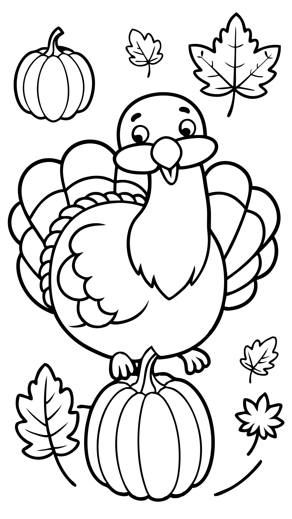 coloriages imprimables de Thanksgiving gratuits